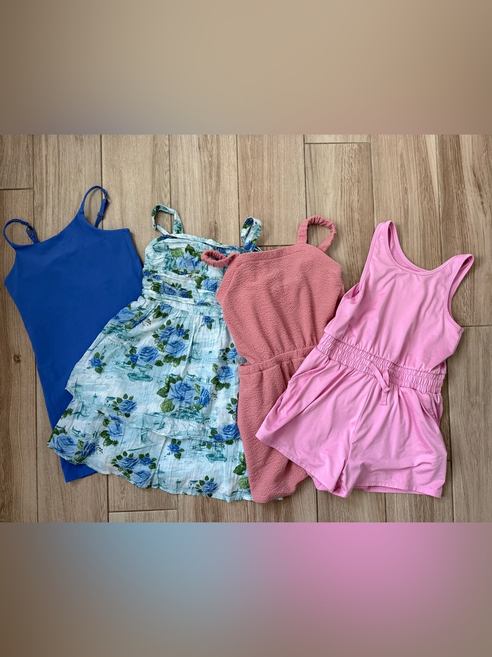 Abercrombie Kids 7/8 Summer Bundle 4pc Dresses & Rompers Lot